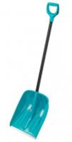 Лопата для уборки снега, полипропилен, 365х450х1355 мм, алюминиевый черенок, LUXE, РОССИЯ, код 01301230154, штрихкод 460680009712, артикул 61677
