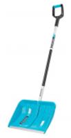 Лопата-скрепер для уборки снега,полипропилен,550х340х1450 мм,алюминиевый черенок,ПВХ 61727, РОССИЯ, код 01301230178, штрихкод 404499625335, артикул 61727¶