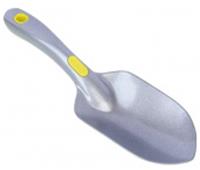 Лопатка садовая широкая INBLOOM 28x8.3см, алюминий, TPR 181-091, Китай, код 01301290062, штрихкод 462024842222