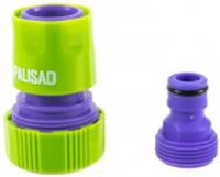 Соединитель-адаптер пластмассовый, 3/4