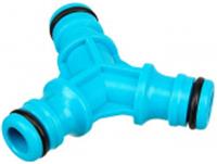 Тройник для разветвления или соединения штуцерный, LUXE// Palisad 65766, Китай, код 01305160081, штрихкод 404499622450, артикул 65766