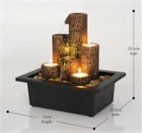 Фонтан декоративный 23х17.5х23.5см арт.2024-7053 Код274412, КИТАЙ, код 0131300031, штрихкод 468046623111, артикул 274412