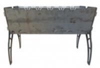 Мангал Жарь походный, разборный (сталь 3мм) арт. Мсп030, Россия, код 0140102066, штрихкод 793011209019