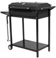 Мангал на колесах с крышкой-барбекю, 662х390х920, сталь 2 мм, термометр, кочерга 69686, Китай, код 01401020028, штрихкод 460680009950