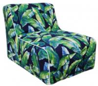 Кресло надувное без подлокотников, со съемным чехлом Тропики Размер: 60х90х70см Макс.нагрузка 120кг, КИТАЙ, код 01403010003, штрихкод 691322840149, артикул