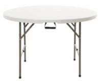 Стол Nolita складной d122хh74см круглый, сталь 25х1мм, .2024-6928 Код274116, КИТАЙ, код 0151100040, штрихкод 468046622318, артикул 274116