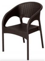 Кресло RATTAN Ola Dom (коричневый), Россия, код 0152500039, штрихкод 463116744229, артикул ЦБ-00001475