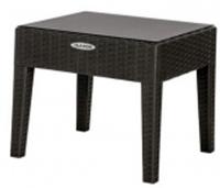 Стол квадратный RATTAN 95х95см Ola Dom (коричневый), Россия, код 0152500065, штрихкод 463117688385 