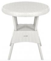 Стол круглый RATTAN Ola Dom (белый), Россия, код 0152500086, штрихкод 463116744235 