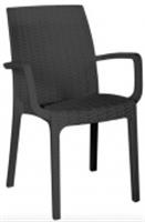 Стул RATTAN Ola Dom (антрацит), Россия, код 0152500090, штрихкод 463117140134