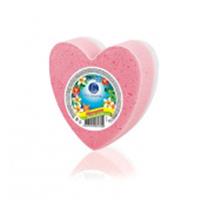 Сердечко массажная Губка купальная NSULA 072752, Россия, код 0160606099, штрихкод 460705507275