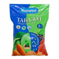 Средство от вредителей Табазол 1кг Биологическое удобрение и инсектицид Огородник®, РОССИЯ, код 01311110018, штрихкод 461001116066