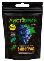 БИО-комплекс, ТМ Листория, Виноград, профессиональное минеральное удобрение, NPK: 0-40-25 (30 г), Россия, код 0181900003, штрихкод 467372928213, артикул