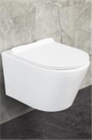 Унитаз WALDBURG подвесной B20-09 Торнадо безободковый, Китай, код 0210200228