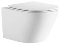 Унитаз AQUATEK подвесной ЛИБЕРТИ 500*360*350, дюропласт TORNADO, КИТАЙ, код 0210200256, штрихкод 463027744862, артикул AQ1999T-00