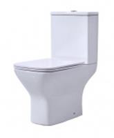 Унитаз Culto компакт WASS PRO безободковый, ун./вып, дв/слив, ниж/под., дюр., микр., б.с., Китай, код 0210200237, штрихкод 464000871430