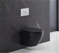 Унитаз Culto подвесной ANDI PRO черный, торнадо , ун./вып, дюр., микр., б.с., Китай, код 0210200086, штрихкод 464000871450, артикул УТ-99904022