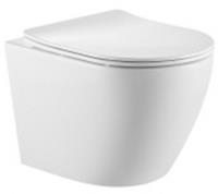 Унитаз подвесной Triton-Pro Tornado Verso TR-VO-1832, сиденье, фурнитура, Китай, код 0210200089, артикул Щ0000060994