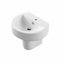 Умывальник с колонной SANITA LUXE BEST, РОССИЯ, код 0211400026, штрихкод , артикул WB.PD/Best/55-C/WHT.G/S1