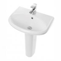 Умывальник с колонной Самарский, РОССИЯ, код 090003196, штрихкод 460701963135, артикул WB.PD/Samarsky/57-C/WHT.G