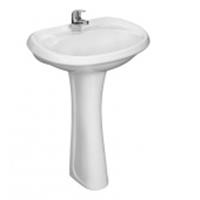 Умывальник с колонной Воротынский без перелива 571 мм, Россия, код 0210400124, штрихкод 460714331562, артикул УТ-99900394