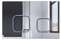 Кнопка Bau Strike для инсталляции IDEAL, хром, Китай, код 02112010024, штрихкод 467375598369, артикул E00101