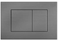 Кнопка BAU Stil Gun Grey, антивандальная, нержавеющая сталь темно-серый металлик, Китай, код 02112010062, штрихкод 467374258319, артикул Q00017