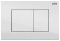 Кнопка BAU Stil для инсталляциии, белый глянец, Китай, код 02112010060, штрихкод 467374258229, артикул Q00001