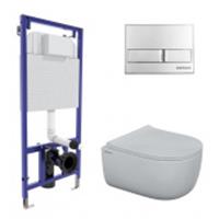 Инсталляция комплект Berges NOVUM525, кн L3 хром гл, EGO Rimless, Toma Slim SO, микролифт, Россия, код 0211200187, штрихкод 467001671952, артикул 047213