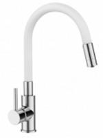 Смеситель для кухни GROSS AQUA 3245609W, ColorflexPlus белый с г/и, c подключением к фильтру, Китай, код 0220100082, штрихкод 464013992163, артикул 3245609W