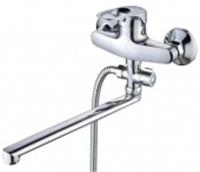 Смеситель для ванны с дивертором, хром A3123, Китай, код 0220901072, штрихкод 697216720564, артикул A3123
