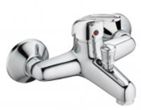 Смеситель для ванны с коротким изливом и душевым набором MITTE STD01BS, КИТАЙ, код 0220900648, штрихкод 694465871572, артикул 00-00279