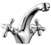 Смеситель для раковины, латунь, хром HB1025, Китай, код 0221400212, штрихкод 694465870395