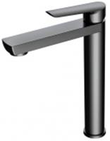 Смеситель Lagos Gun Metal для раковины, высокий, Россия, код 0221500334, штрихкод 465034308018, артикул LG25GM