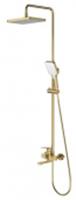 Душевая система Splenka для ванны и душа сатин/золотой, Китай, код 0221800142, штрихкод 697682986404, артикул S30.24.03