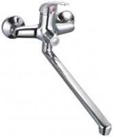 Смеситель для ванны с длинным поворотным изливом RUSH VRANGEL, Китай, код 0222100199, штрихкод 465782105256, артикул VR7114-51