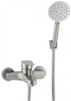 Смеситель для ванны Aqueduc 345334 одноручков. корот. излив нерж. сталь, КИТАЙ, код 0222200145, штрихкод 468058624012, артикул ЭК000145334