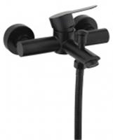 Смеситель для ванны Aqueduc 345335 одноручков. корот. излив черный нерж. сталь, КИТАЙ, код 0222200142, штрихкод 468058624011, артикул ЭК000145335