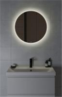Зеркало ECLIPSE smart 60x60 с подсветкой круглое Cersanit, РОССИЯ, код 0250001582, штрихкод 469031111695, артикул 64142