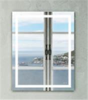 Универсальное зеркало настенное с контурной LED-подсветкой M91AMOX0551WG 55 см, Россия, код 0250001697, штрихкод 405134305477