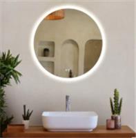 Зеркало Афины Лайт 100 с подсветкой ДАБЛ-Ю, Россия, код 0250001703, штрихкод 464030670290, артикул AFN100LT