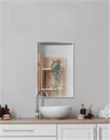 Зеркало без полки 40х60 см ДАБЛ-Ю, Россия, код 0250001689, штрихкод 462021778044, артикул S40KW