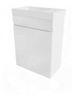 Тумба с раковиной ENCANTO UNO подвесная раковиной Como 40, Россия, код 0250001639, штрихкод , артикул (Uno.01.40/12WGL)