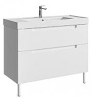 Тумба с раковиной Аквелла ВанкуверТ10/2н напольный с ящиком Гремми 100, Россия, код 0250001714, артикул VAN01102N