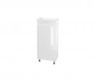 Тумба с раковиной МЕГАНО Гарда 40 мини (бел) (Енисей 40), Россия, код 0250001394, штрихкод 466011624238