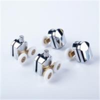 Ролики, 2 верхних, 2 нижних, двойные, D=23 мм, хром, ст 4 мм, IDDIS, 966D23C4DZ, РОССИЯ, код 0260100094, штрихкод 469057607056, артикул 966D23C4DZ