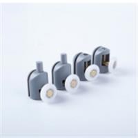 Ролики, 2 верхних, 2 нижних, одинар, D=23 мм, серый, стекло 5-6 мм, IDDIS, 966S23GR6DZ, РОССИЯ, код 0260100093, штрихкод 469057607170, артикул 966S23GR6DZ