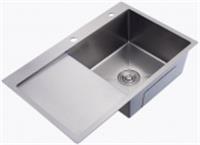 Мойка кухонная+сифон (780х500х220 мм) Splenka сатин, Китай, код 0270200271, штрихкод 697682986926, артикул S704.7850.05