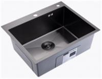 Мойка кухонная+сифон (600 х 500 х 220 мм) Splenka графит, Китай, код 0270200268, штрихкод 697682986921, артикул S702.6050.09