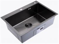 Мойка кухонная+сифон (700 х 500 х 220 мм) Splenka графит, Китай, код 0270200270, штрихкод 697682986924, артикул S703.7050.09